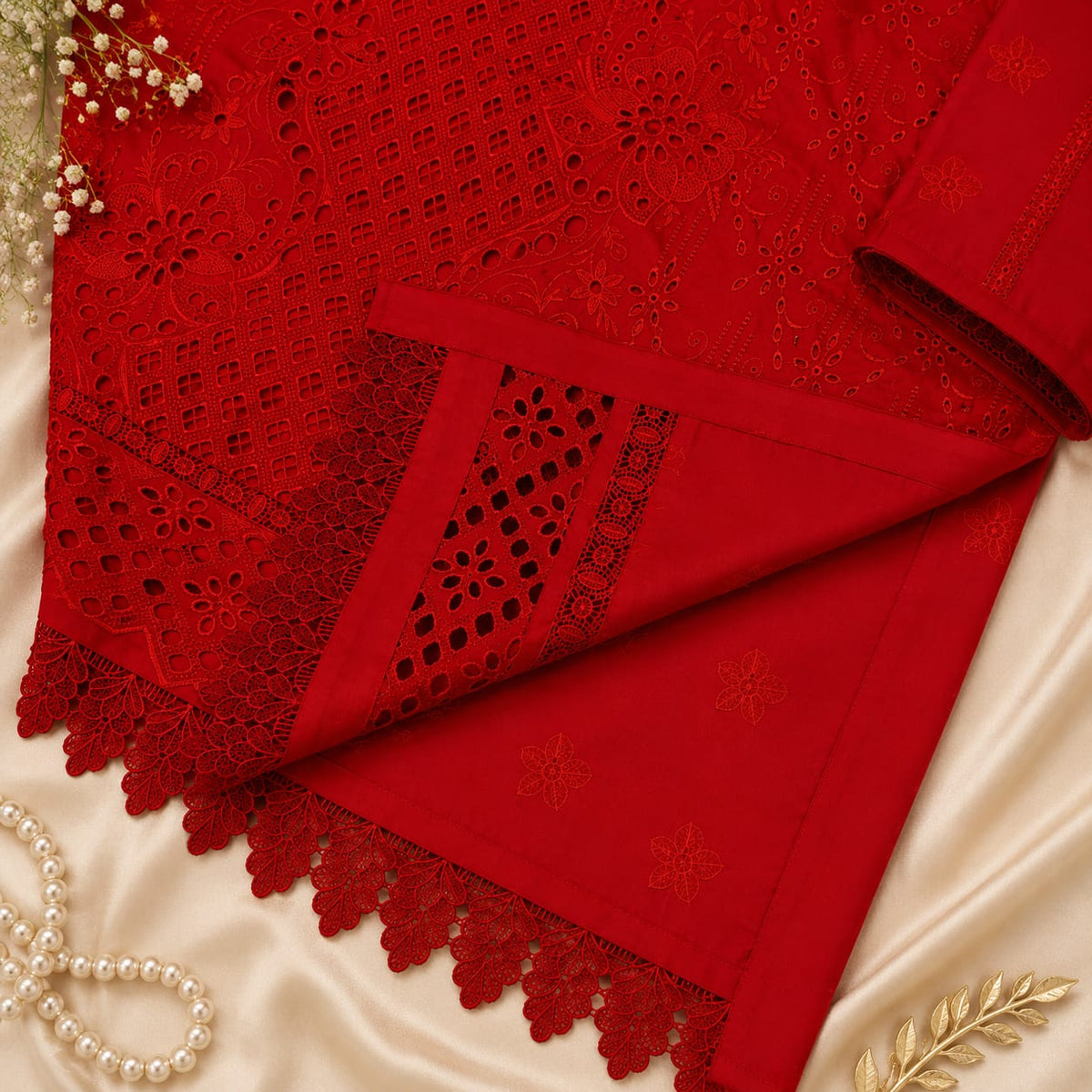 Ruby Grace Chikankari Suit