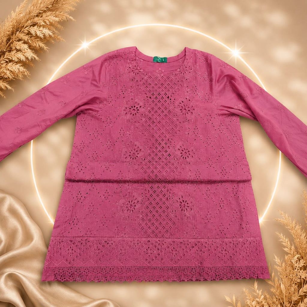 Rose Bloom Chikankari Suit