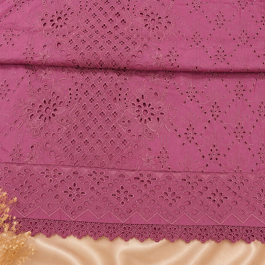 Rose Bloom Chikankari Suit