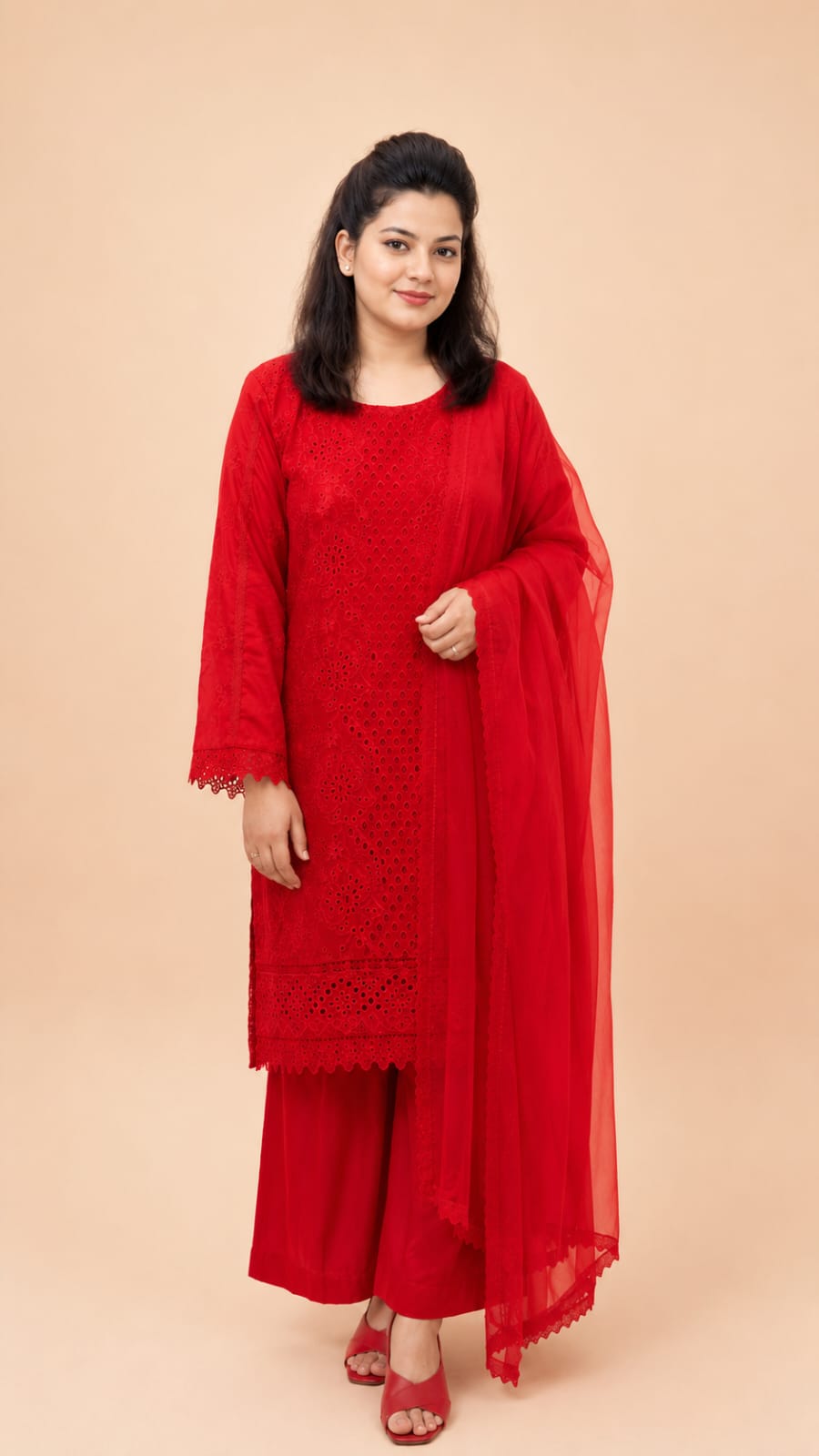 Ruby Grace Chikankari Suit