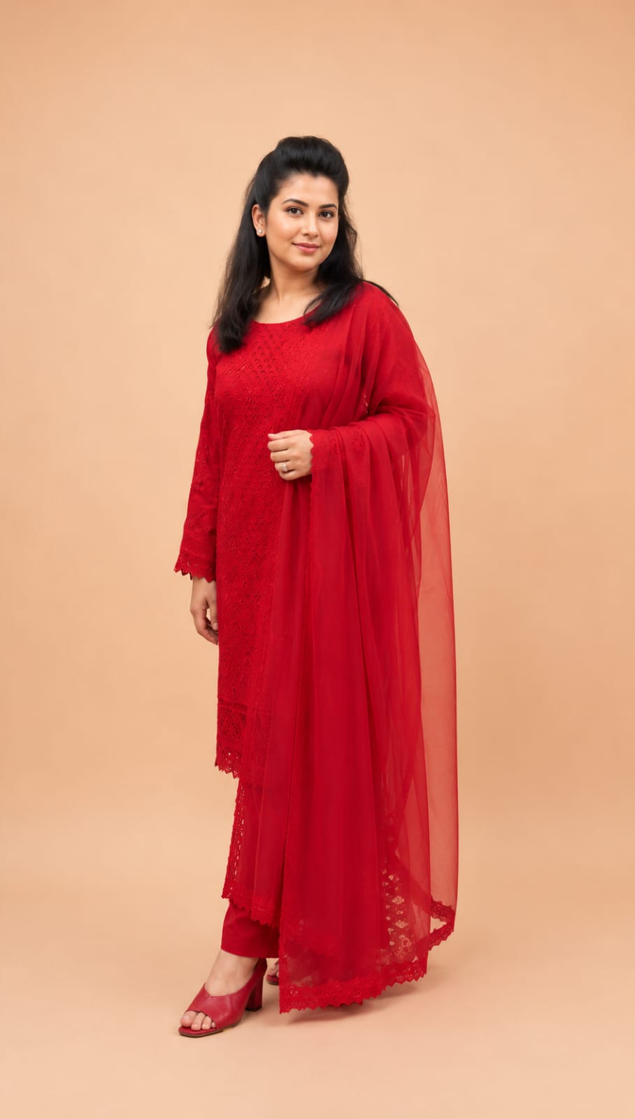 Ruby Grace Chikankari Suit