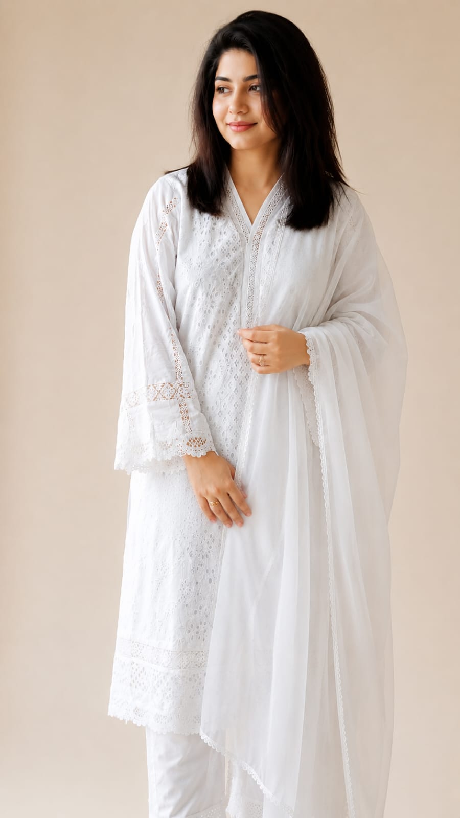 Moonveil Chikankari Ensemble