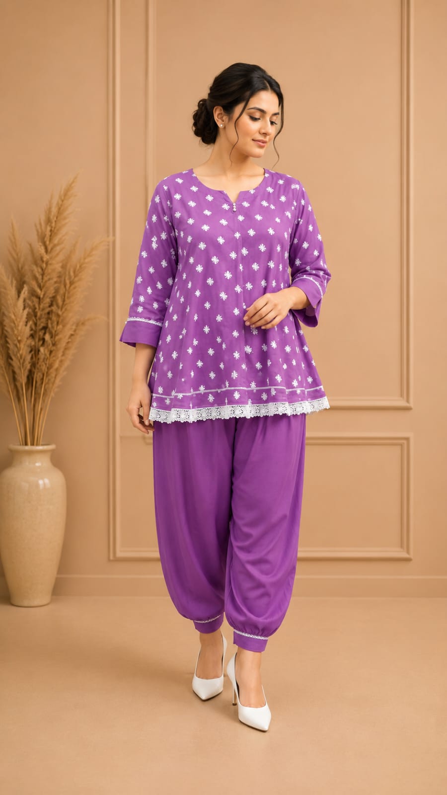 Amethyst Bloom Co-Ord Set