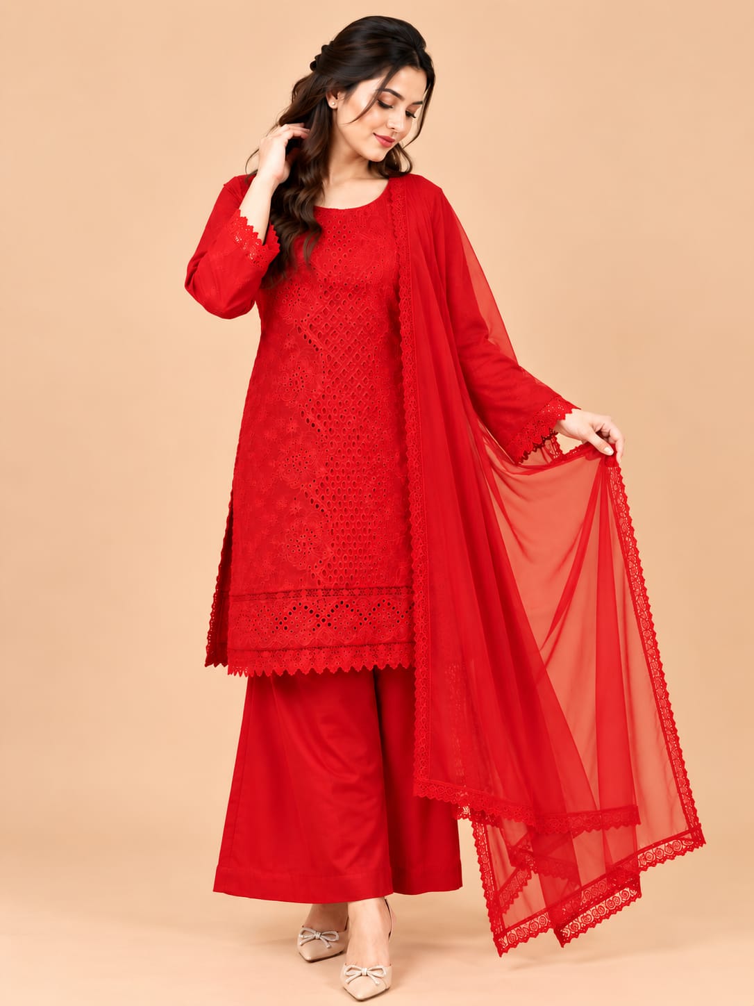 Ruby Grace Chikankari Suit