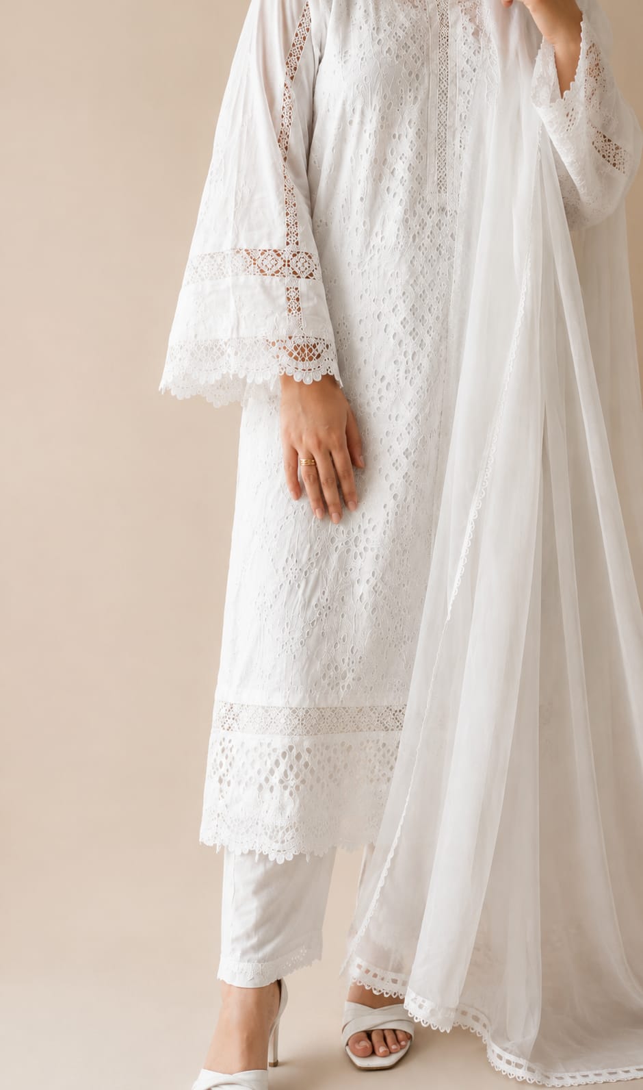 Moonveil Chikankari Ensemble