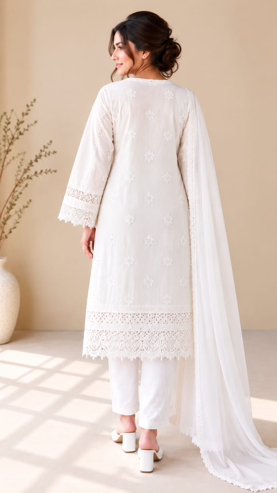 Moonveil Chikankari Ensemble